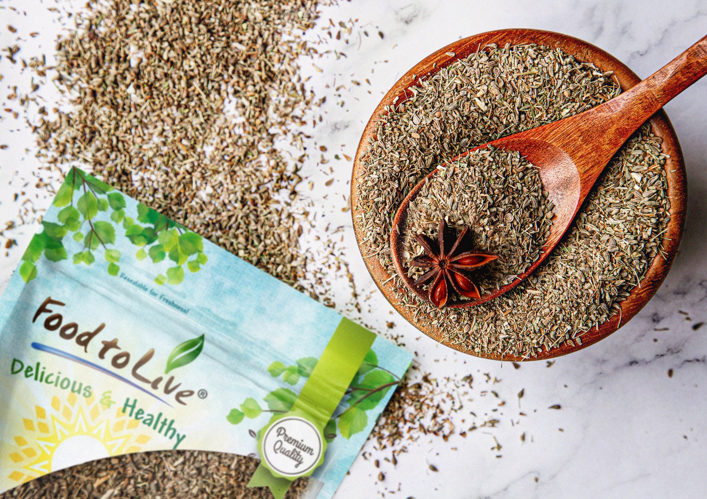Anise Seeds - by Food To Live