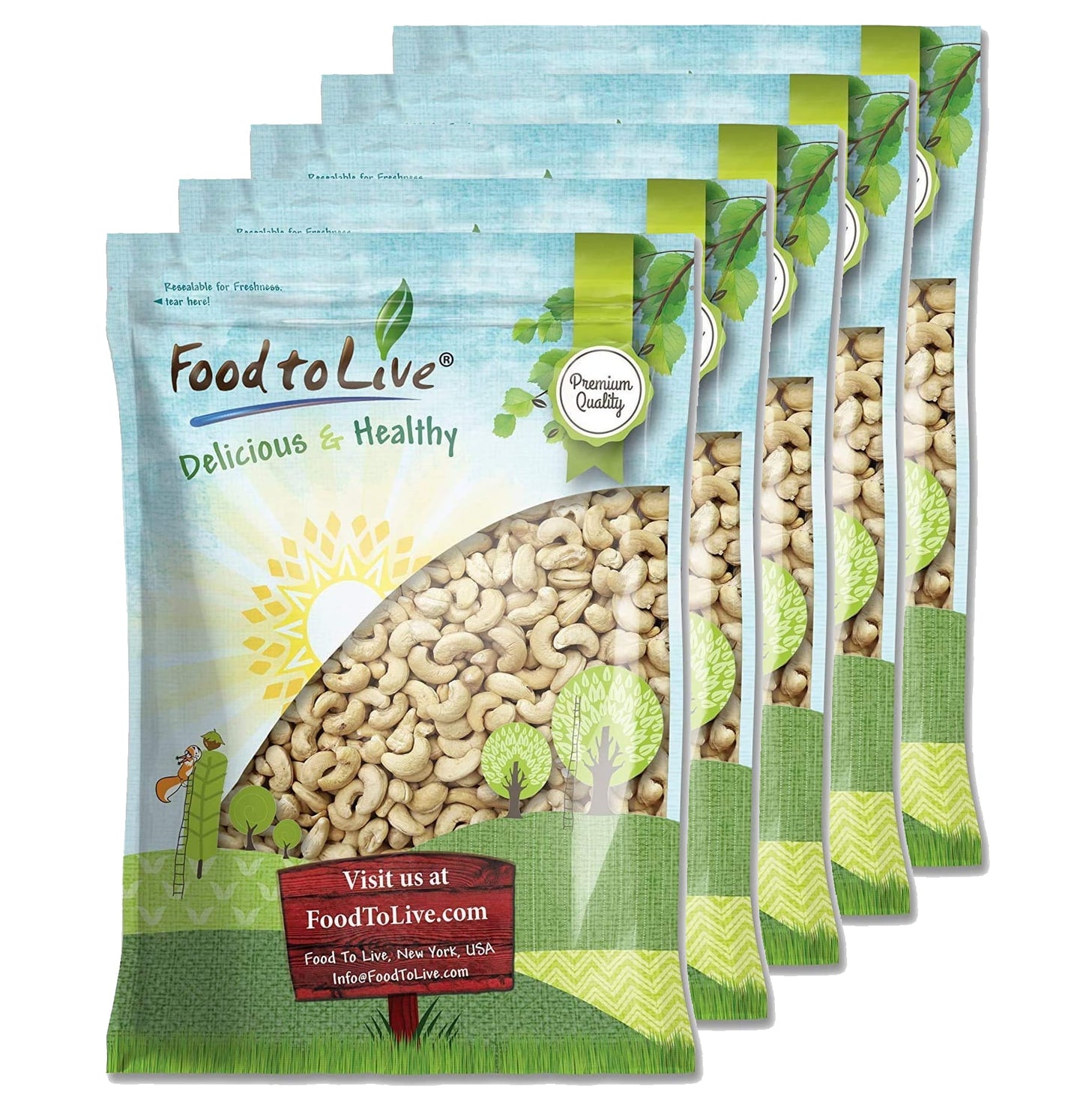 Cashew Nuts - by Food To Live