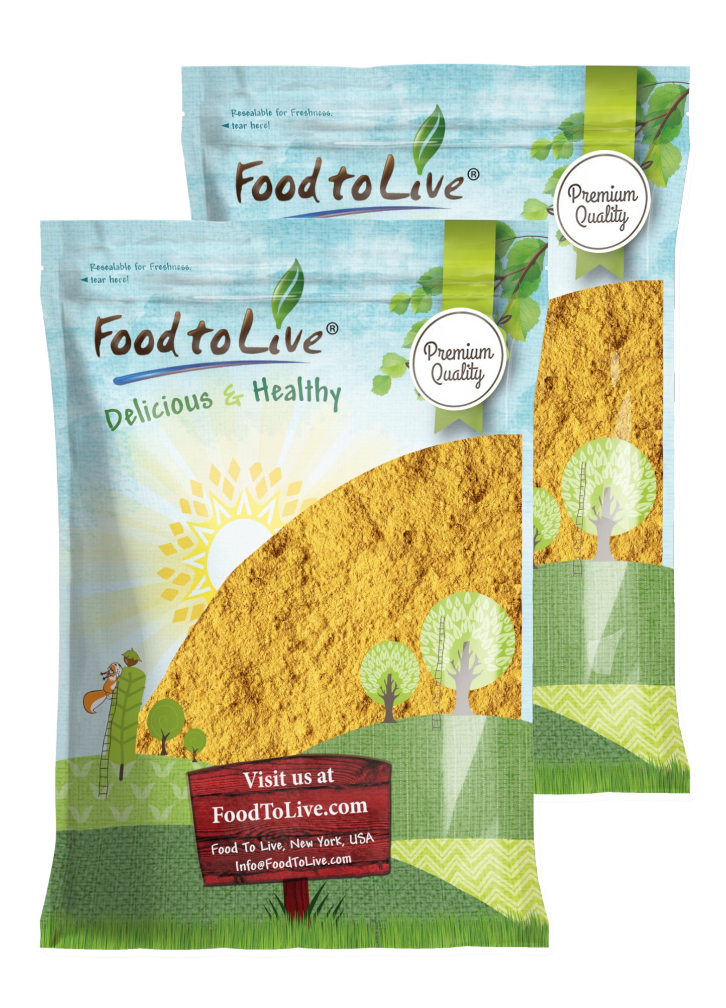 Ground Yellow Mustard Seeds - by Food To Live