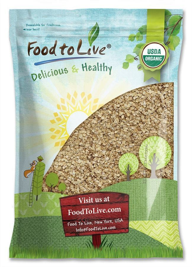 Organic Rolled Oats - by Food To Live