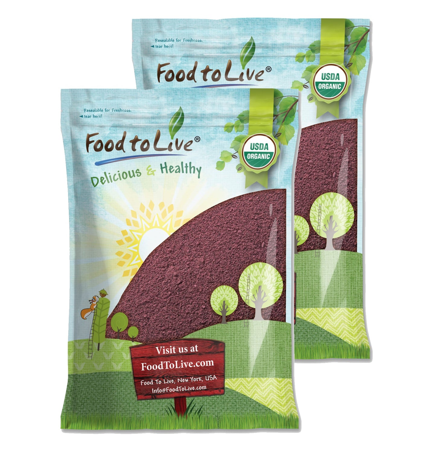 Organic Mulberry Powder - by Food To Live
