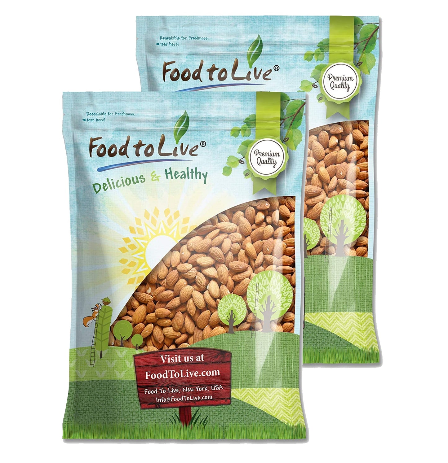 California Almonds - by Food To Live