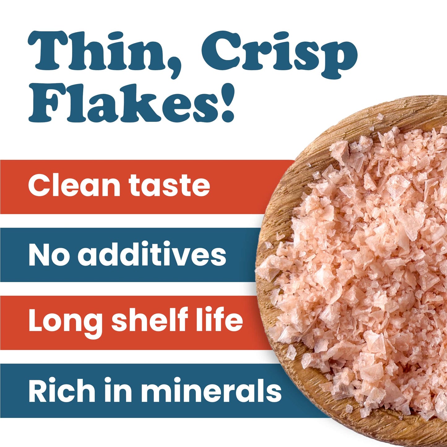 Pink Himalayan Flake Salt - by Food To Live