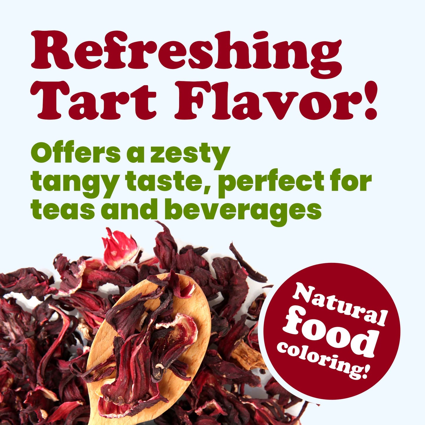 Organic Hibiscus Flowers - by Food To Live