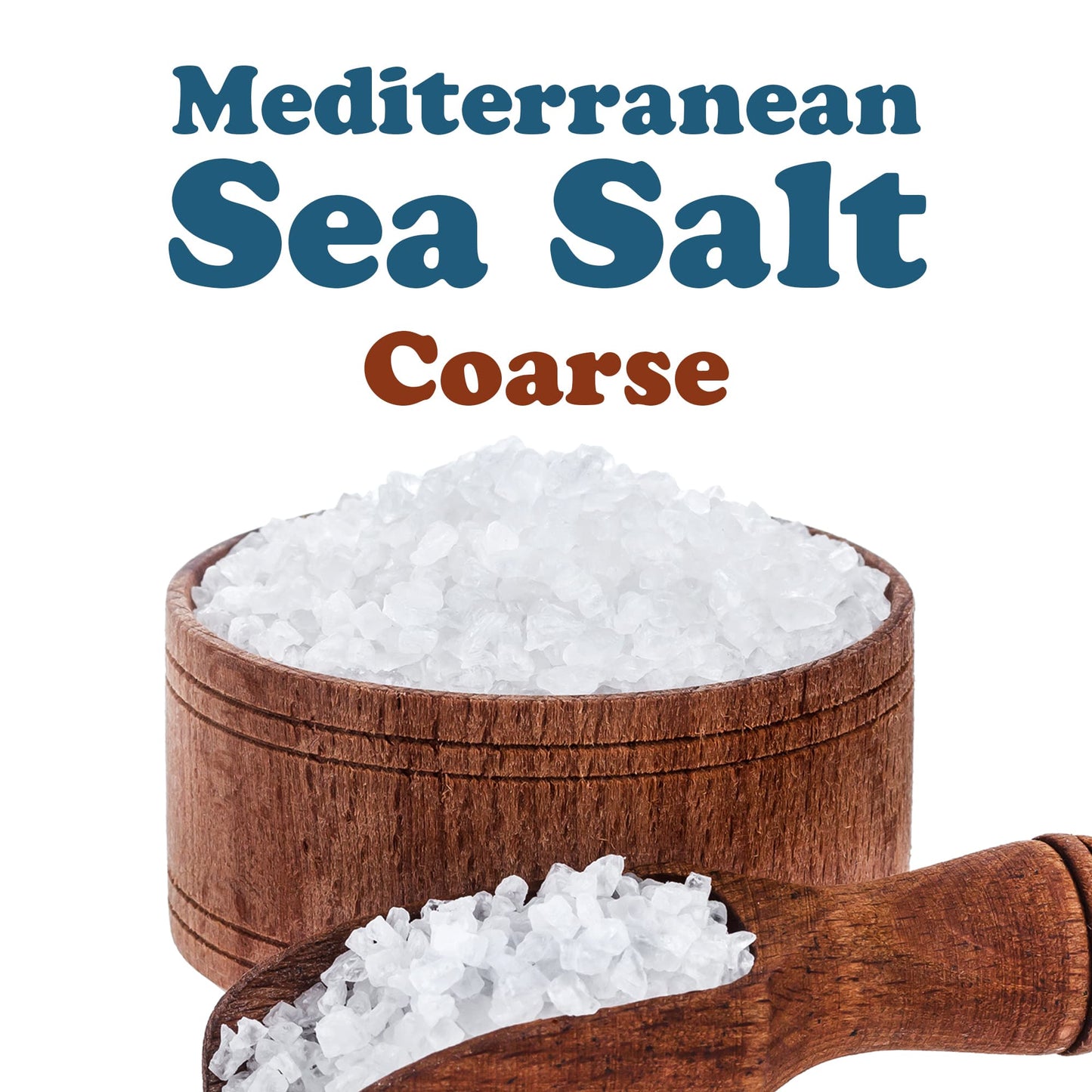 Coarse Mediterranean Sea Salt - by Food To Live