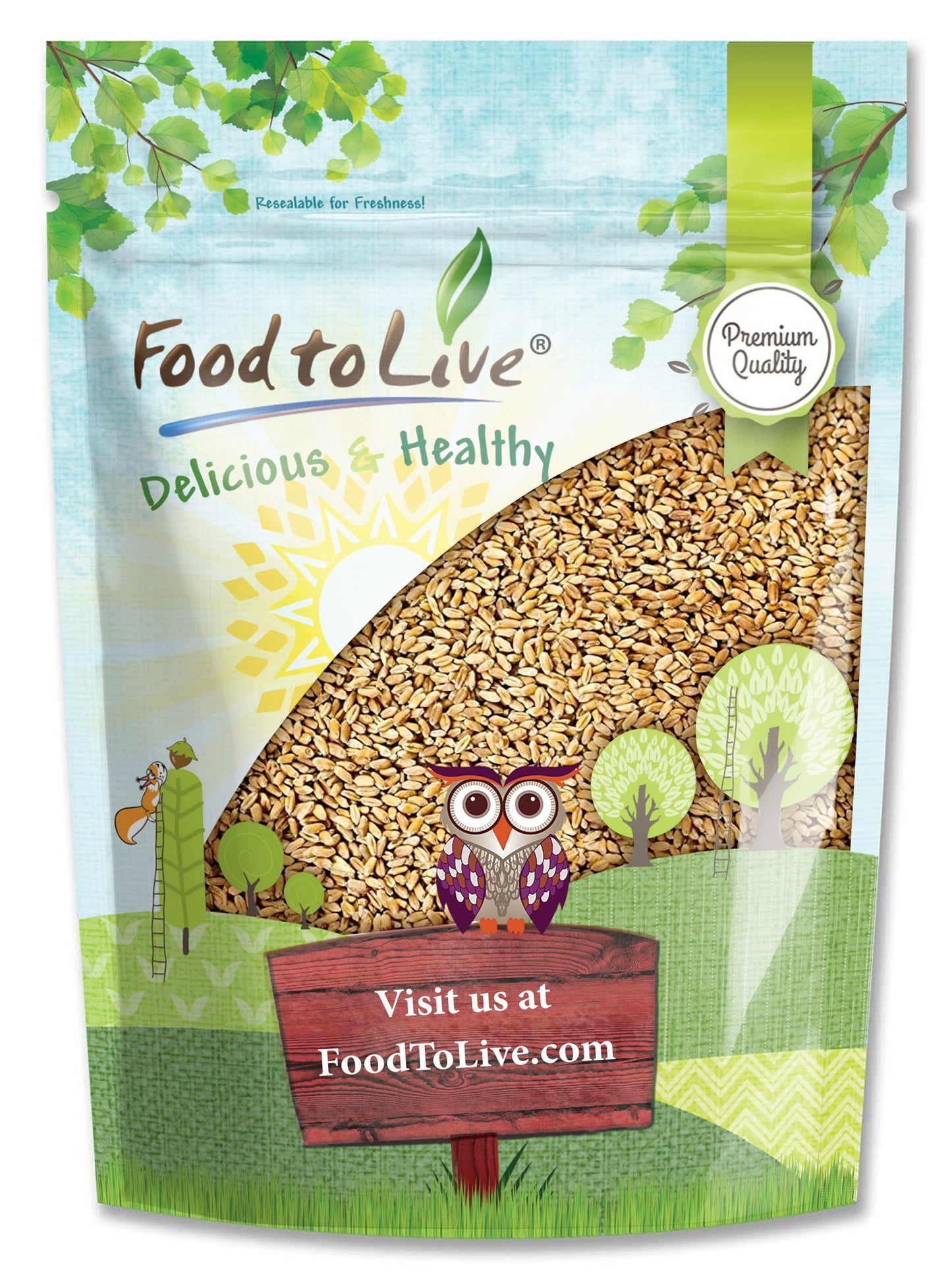 Hard Red Wheat Berries - by Food To Live