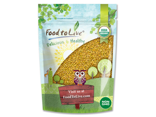 Organic Fenugreek Seeds - by Food To Live