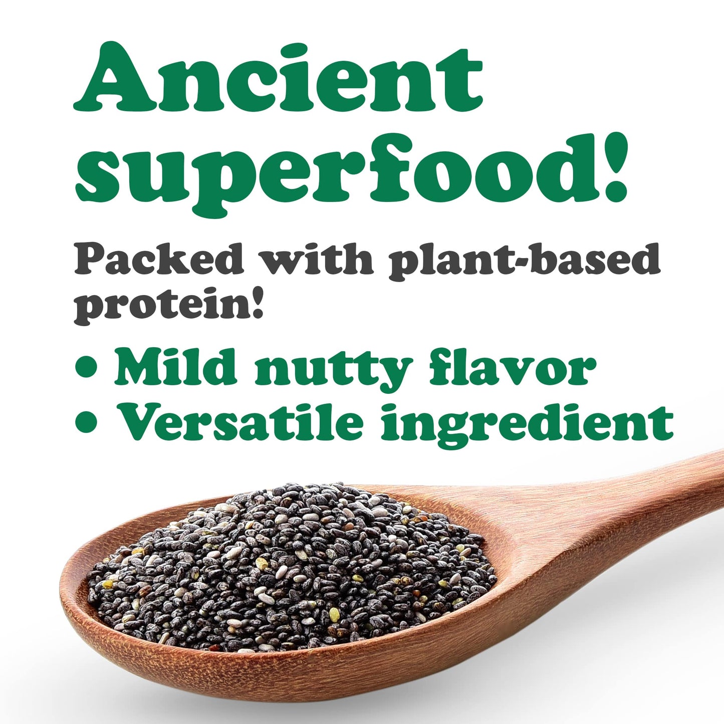 Black Chia Seeds - by Food To Live
