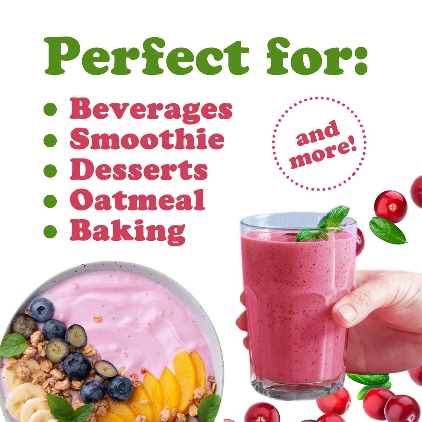 Cranberry Juice Powder - by Food to Live