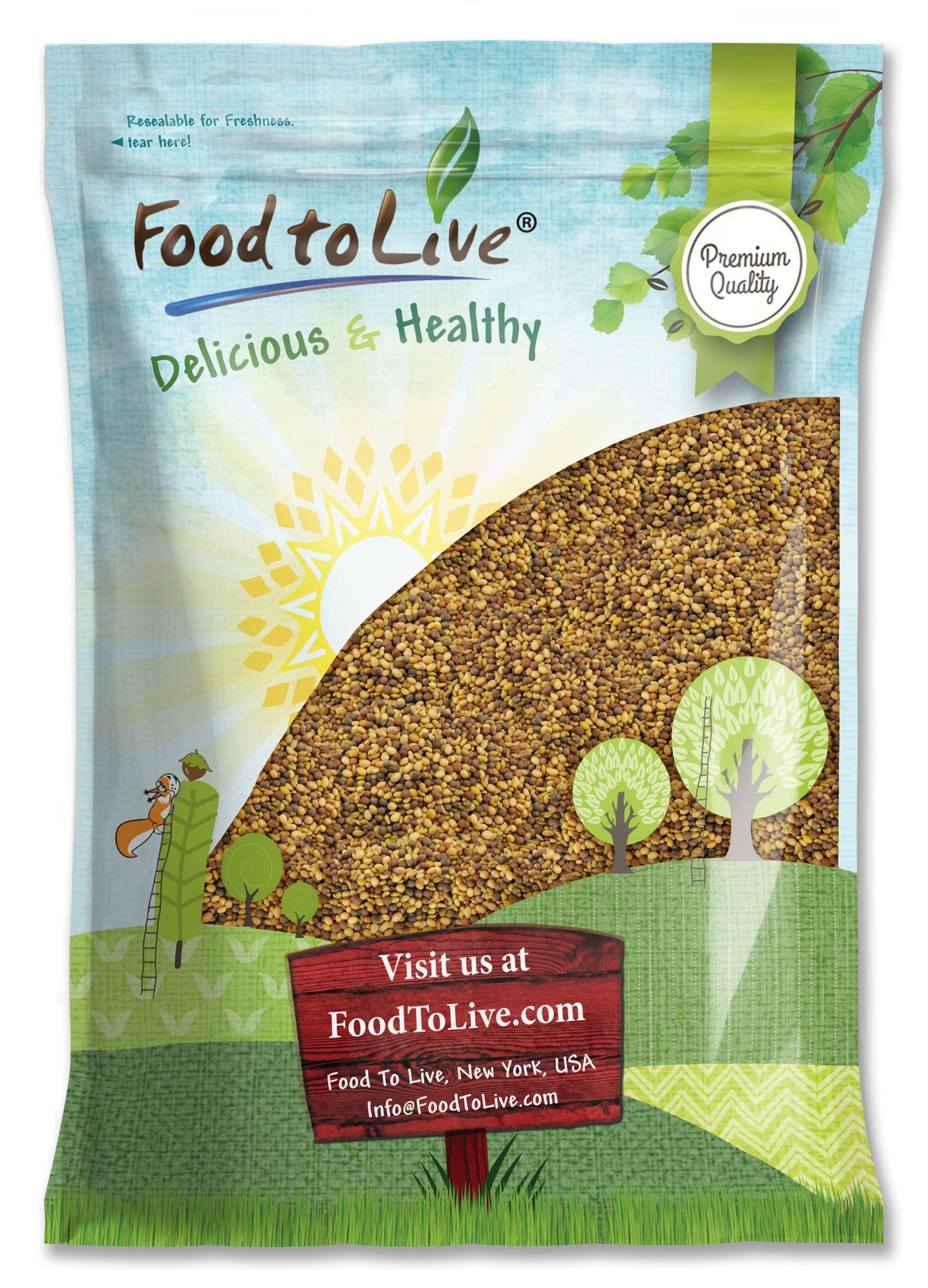 Antioxidant Mix of Sprouting Seeds - by Food To Live