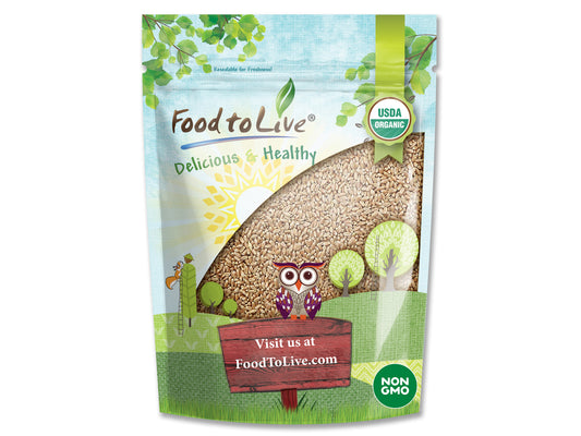 Organic Hard Red Wheat Berries - by Food To Live