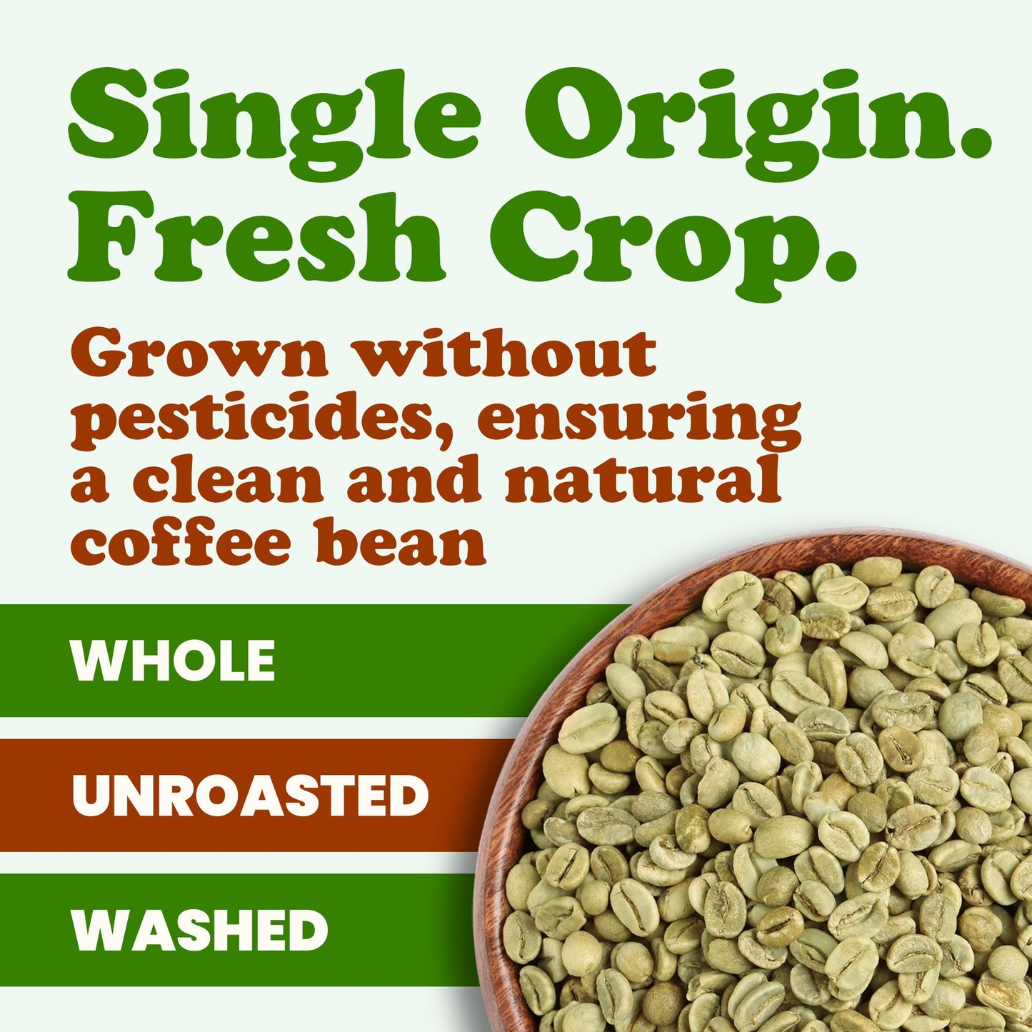 Organic Honduran Arabica Green Beans - by Food to Live