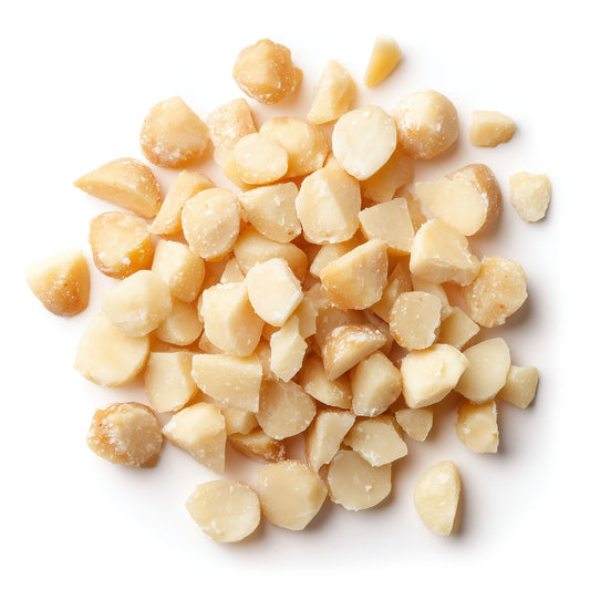 Organic Macadamia Nuts, Pieces, Roasted - by Food to Live