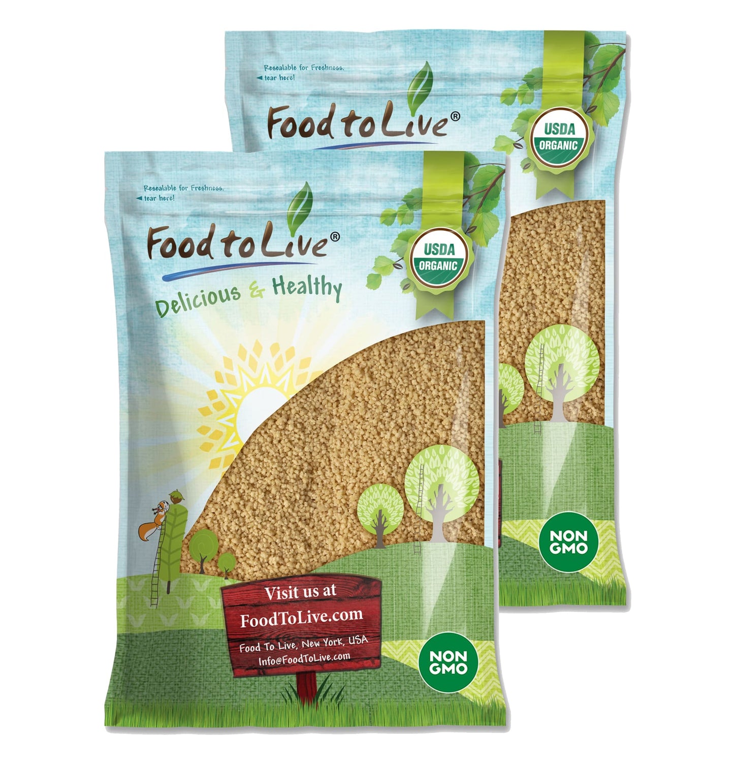 Organic Whole Wheat Couscous - by Food To Live