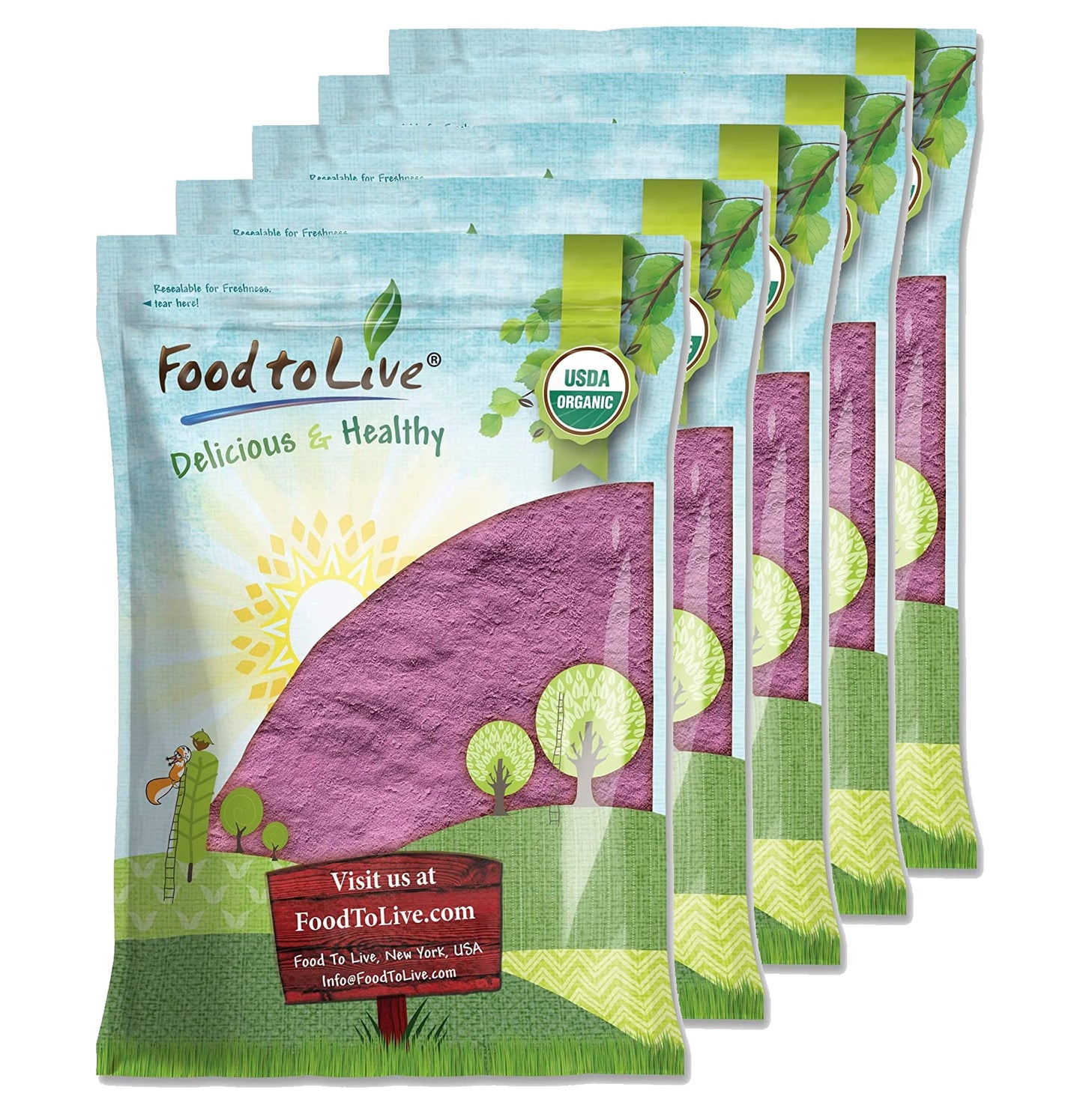 Organic Cherry Juice Powder - by Food To Live