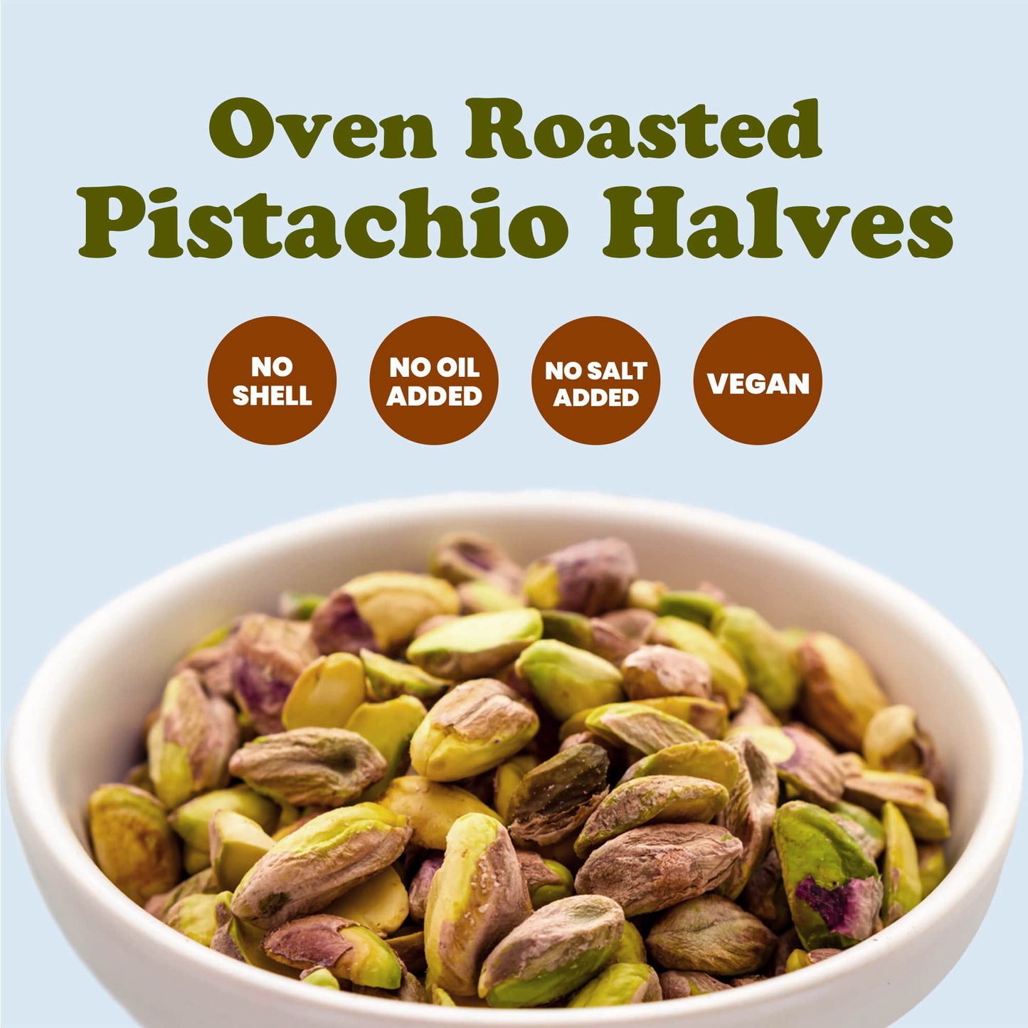 Dry Roasted Pistachio Halves - by Food To Live