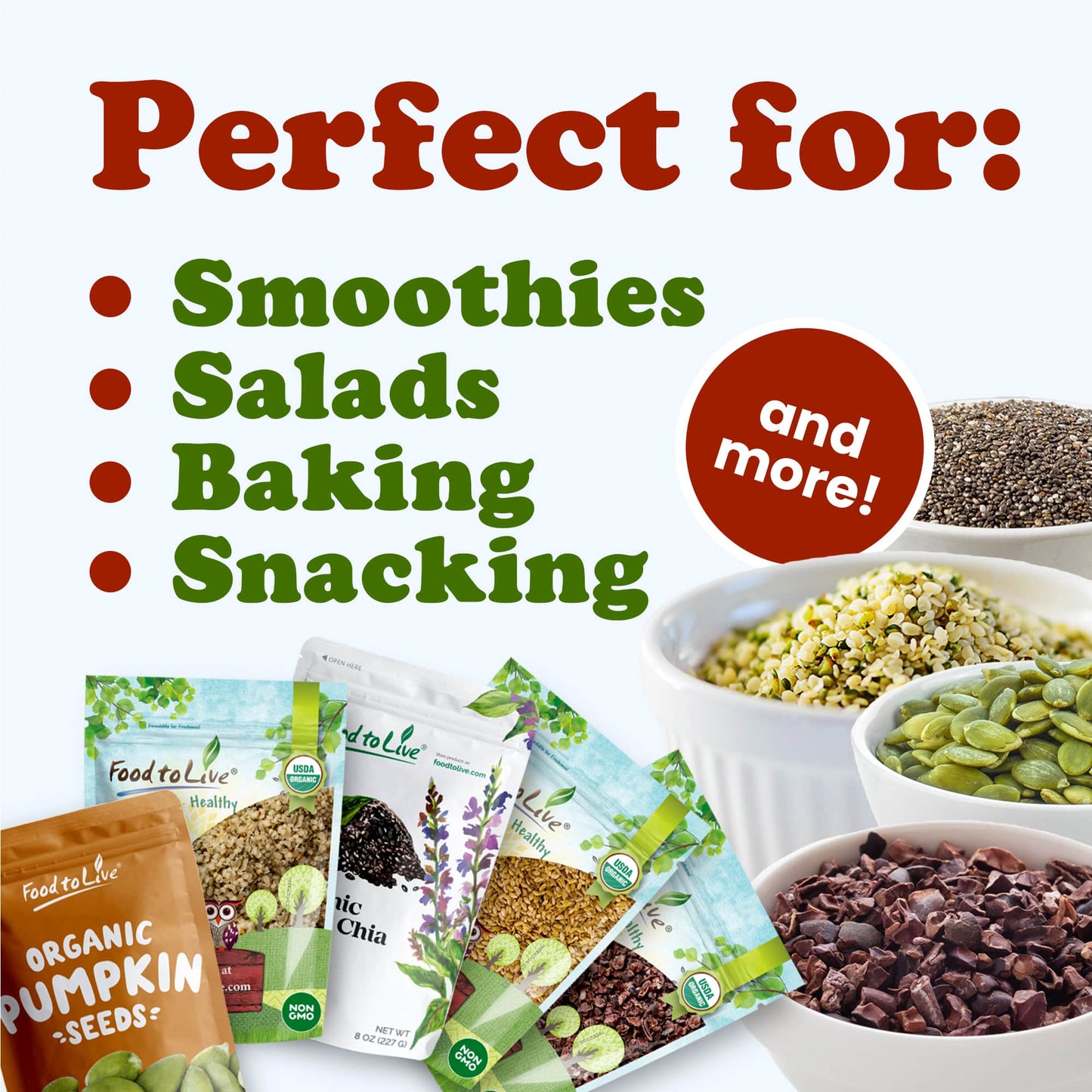Organic Superfoods in a Gift Box - by Food To Live
