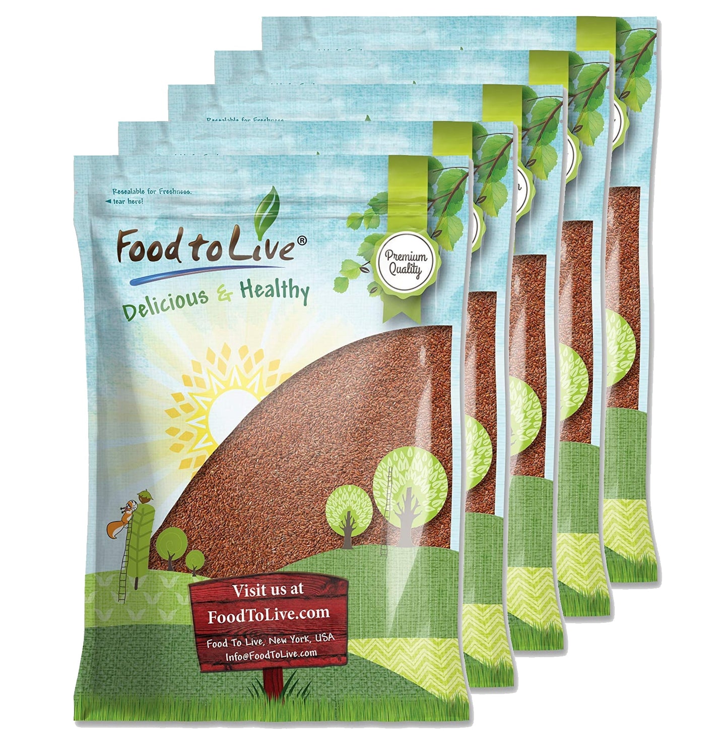 Brown Flaxseed - by Food To Live