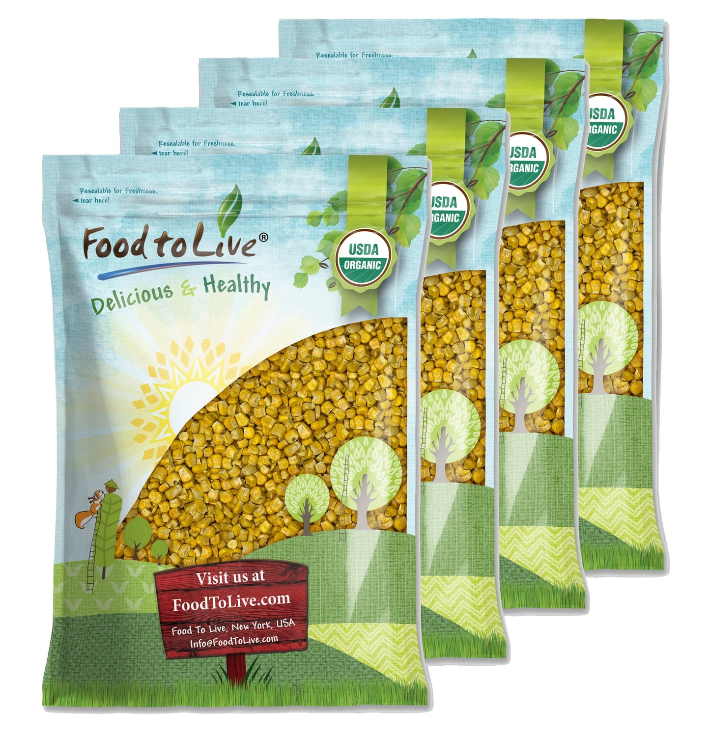 Organic Super Sweet Corn - by Food To Live