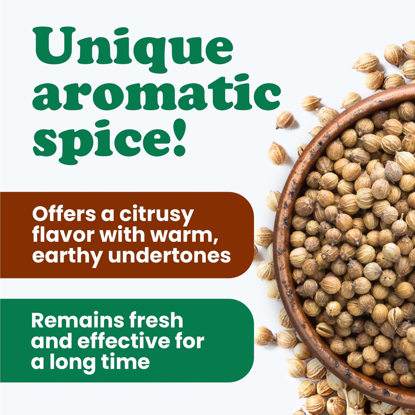 Coriander Seeds Whole - by Food To Live