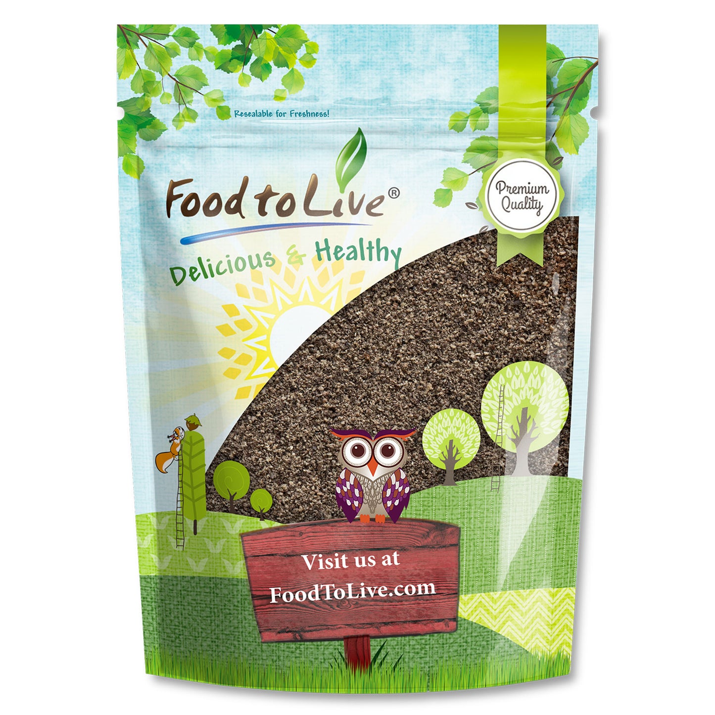 Ground Black Pepper - by Food to Live