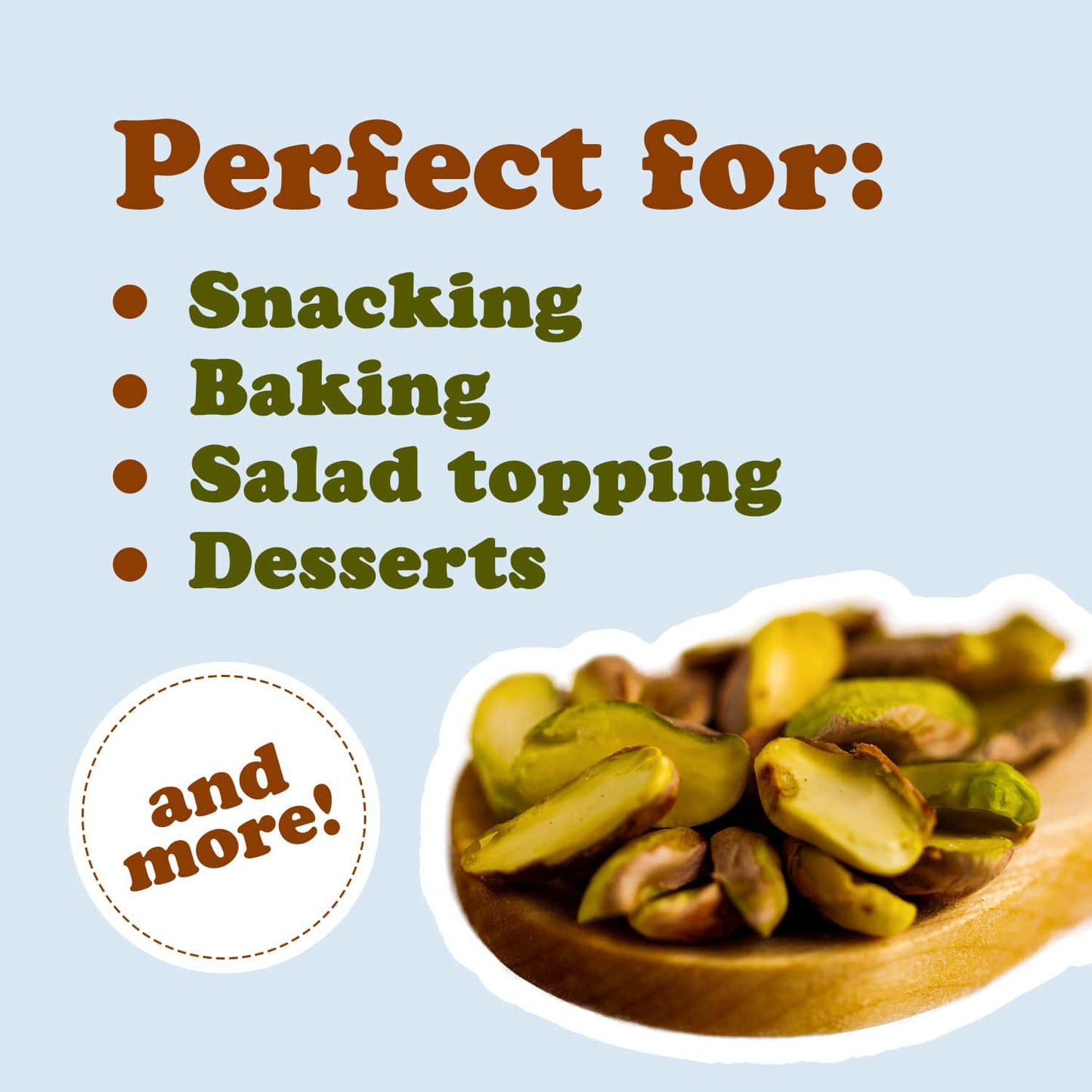 Dry Roasted Pistachio Halves - by Food To Live