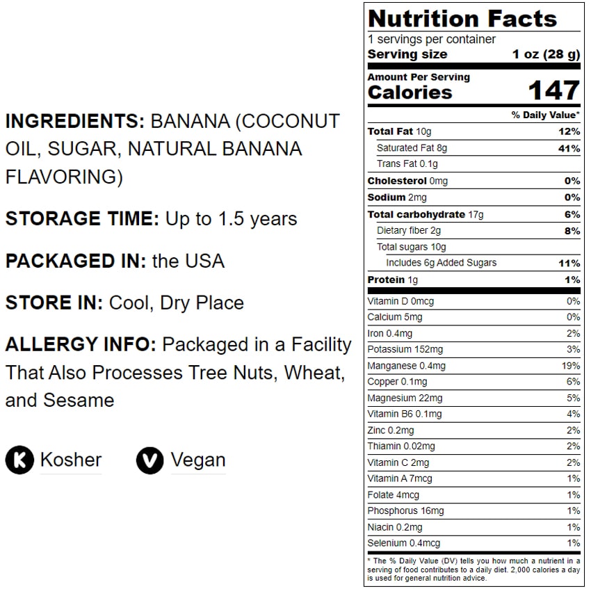Banana Chips - by Food To Live