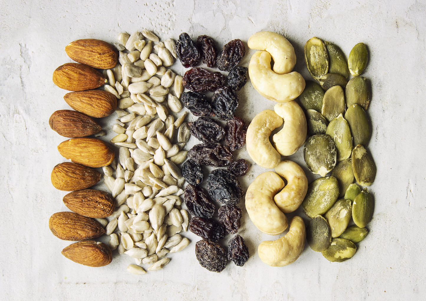 Organic Raw Seeds, Nuts and Raisins Mix - by Food To Live