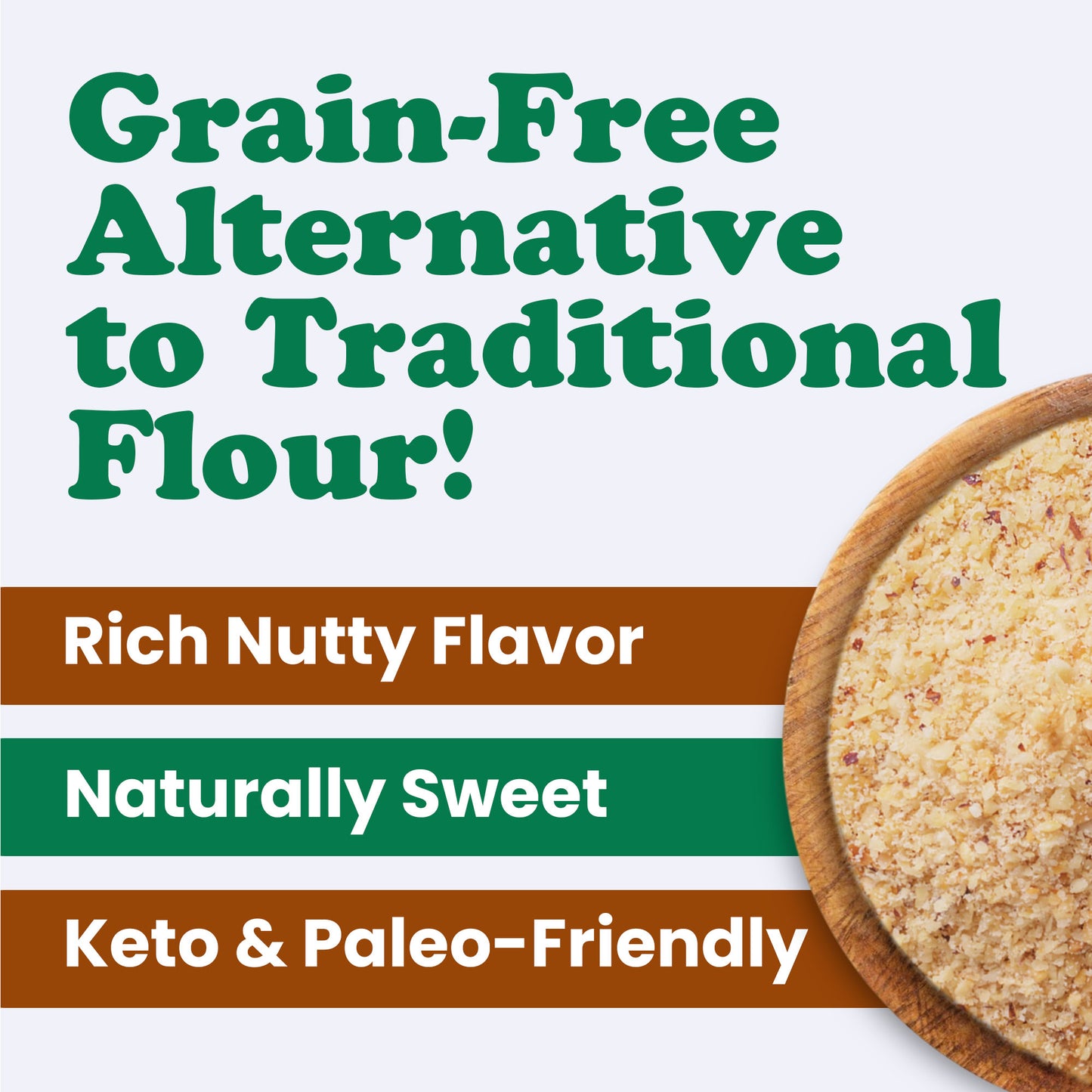 Organic Hazelnut Meal - by Food To Live