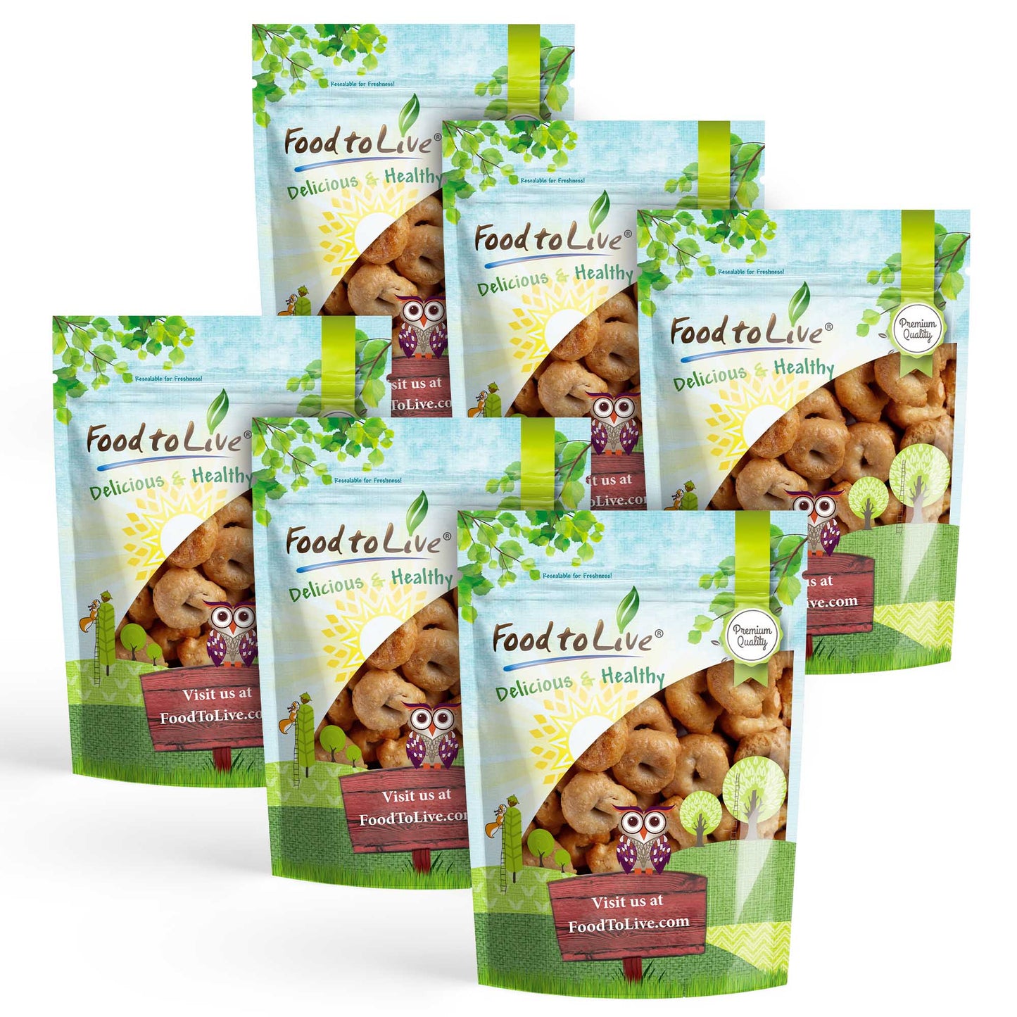 Tarallini with Chili Pepper, 0.5 lb - No Sugar Added. Yeast-Free. Vegan - by Food To Live