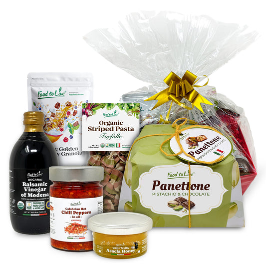 Holiday Gift Basket - Ultimate Festive Food Present - by Food to Live