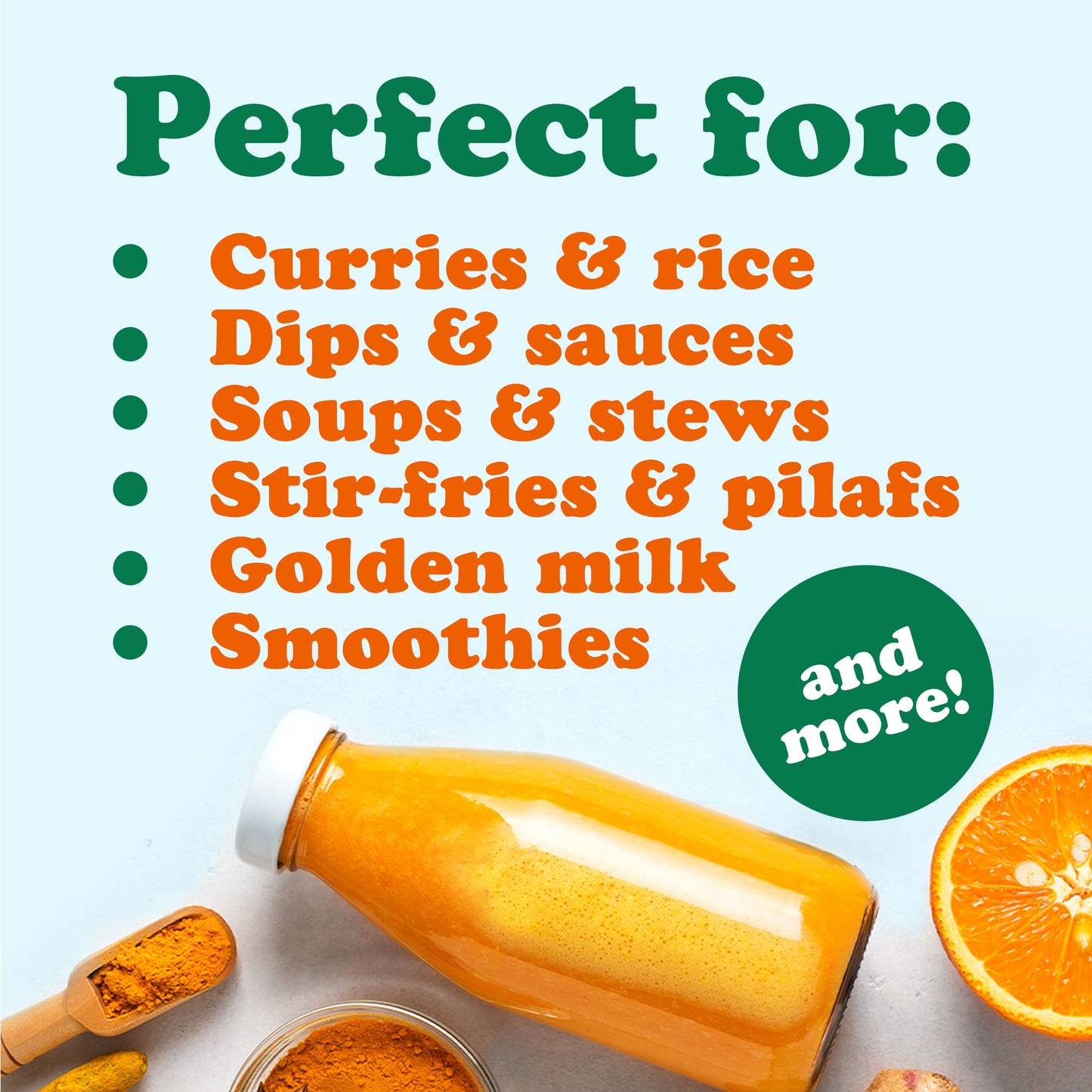 Organic Turmeric Powder - by Food To Live