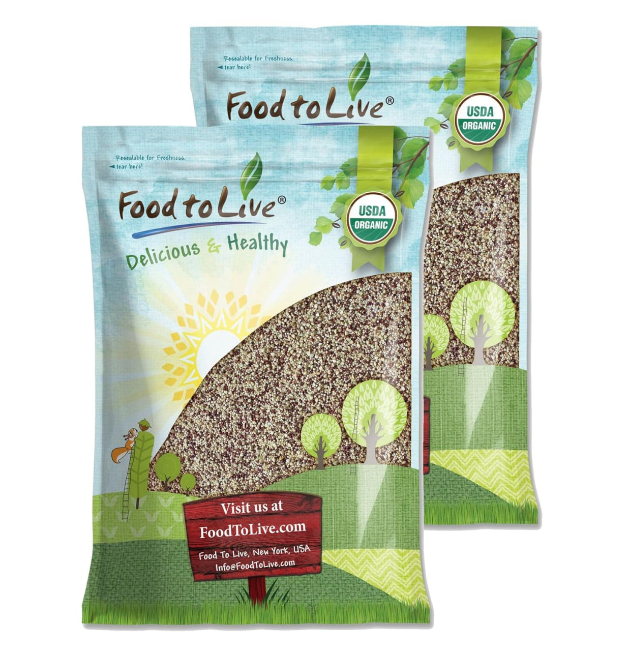 Organic Super Grains Blend - by Food To Live