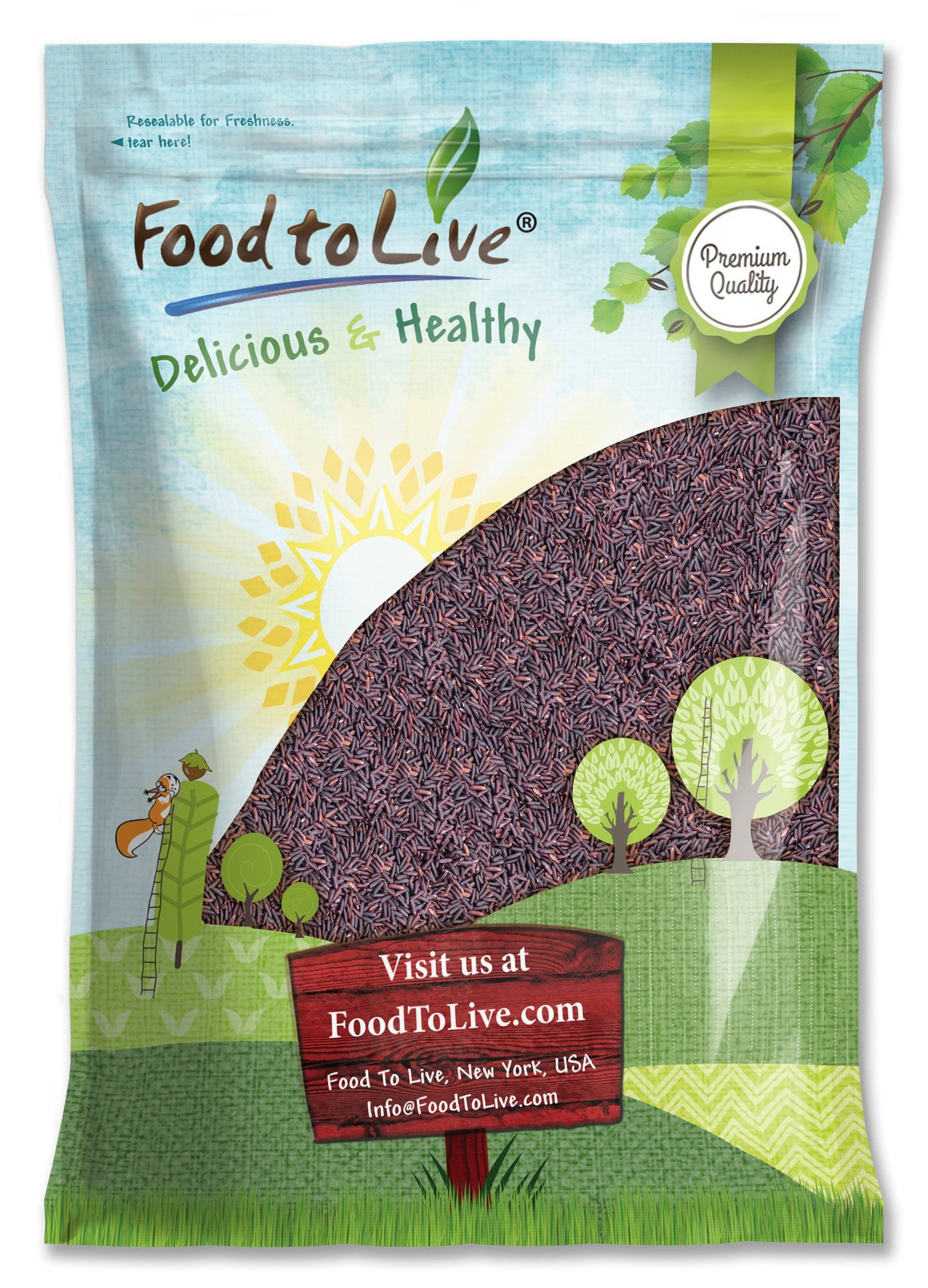 Purple Rice - by Food To Live
