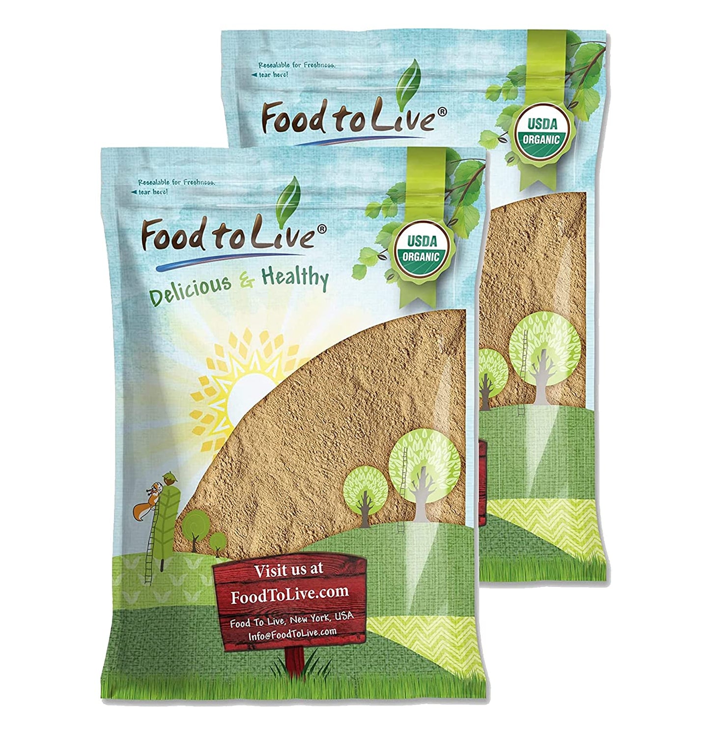 Organic Garlic Powder - by Food To Live