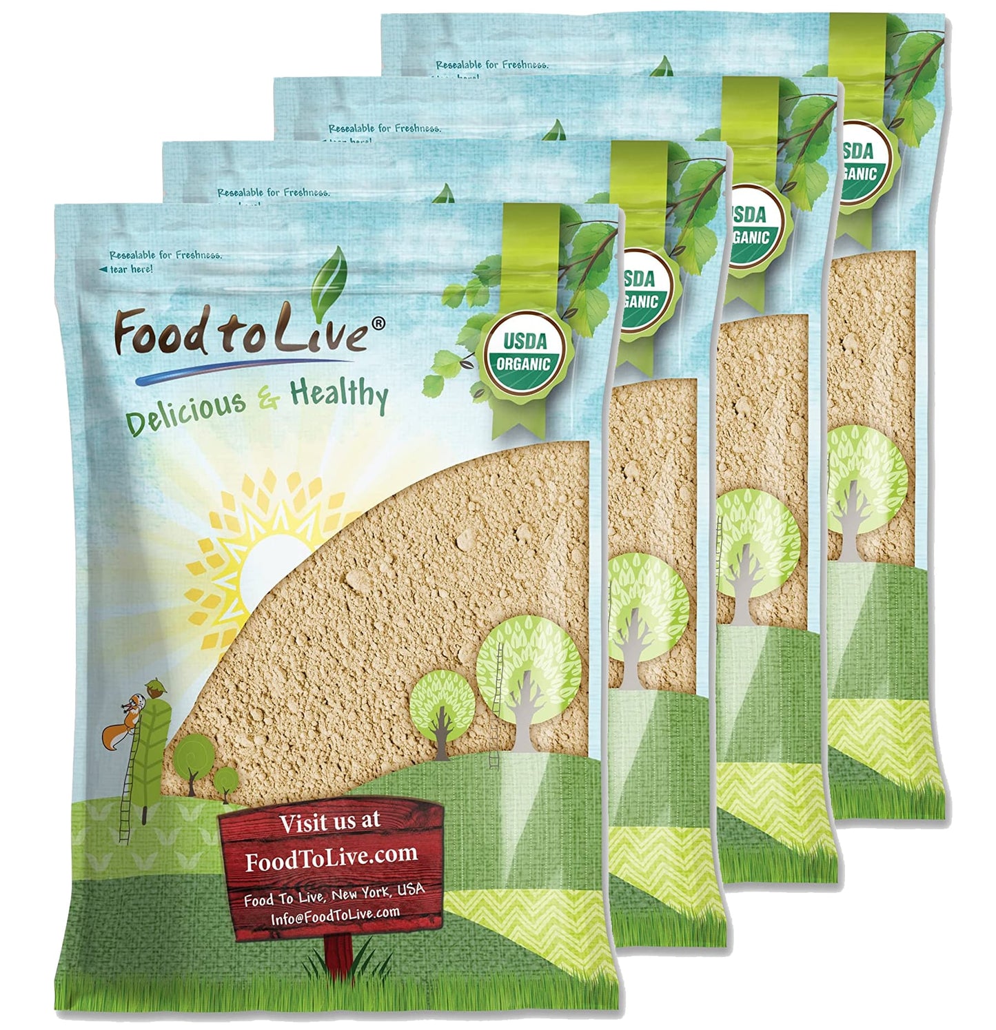 Organic Sacha Inchi Powder - by Food To Live