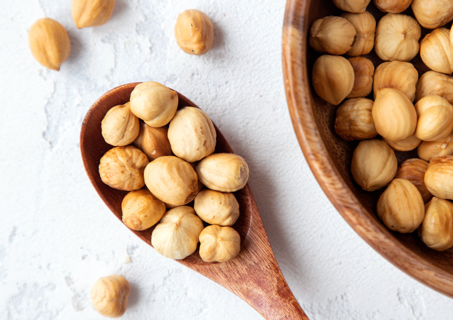 Dry Roasted Blanched Hazelnuts with Himalayan Salt - by Food To Live