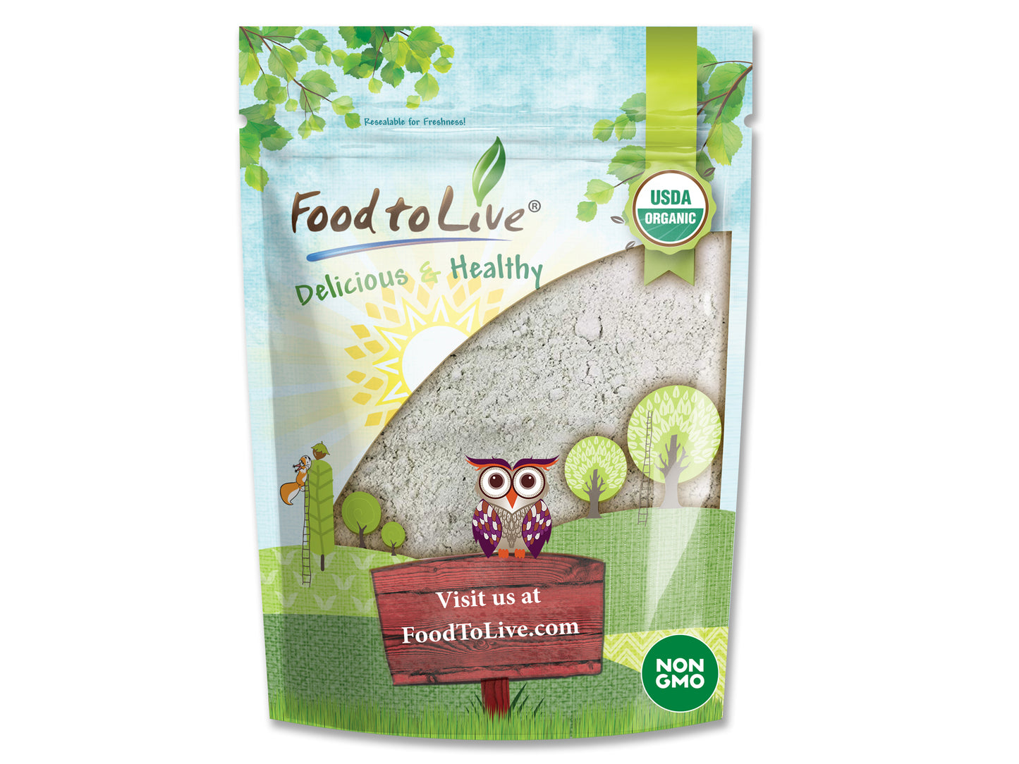 Organic Pumpkin Seeds Protein Powder - by Food To Live