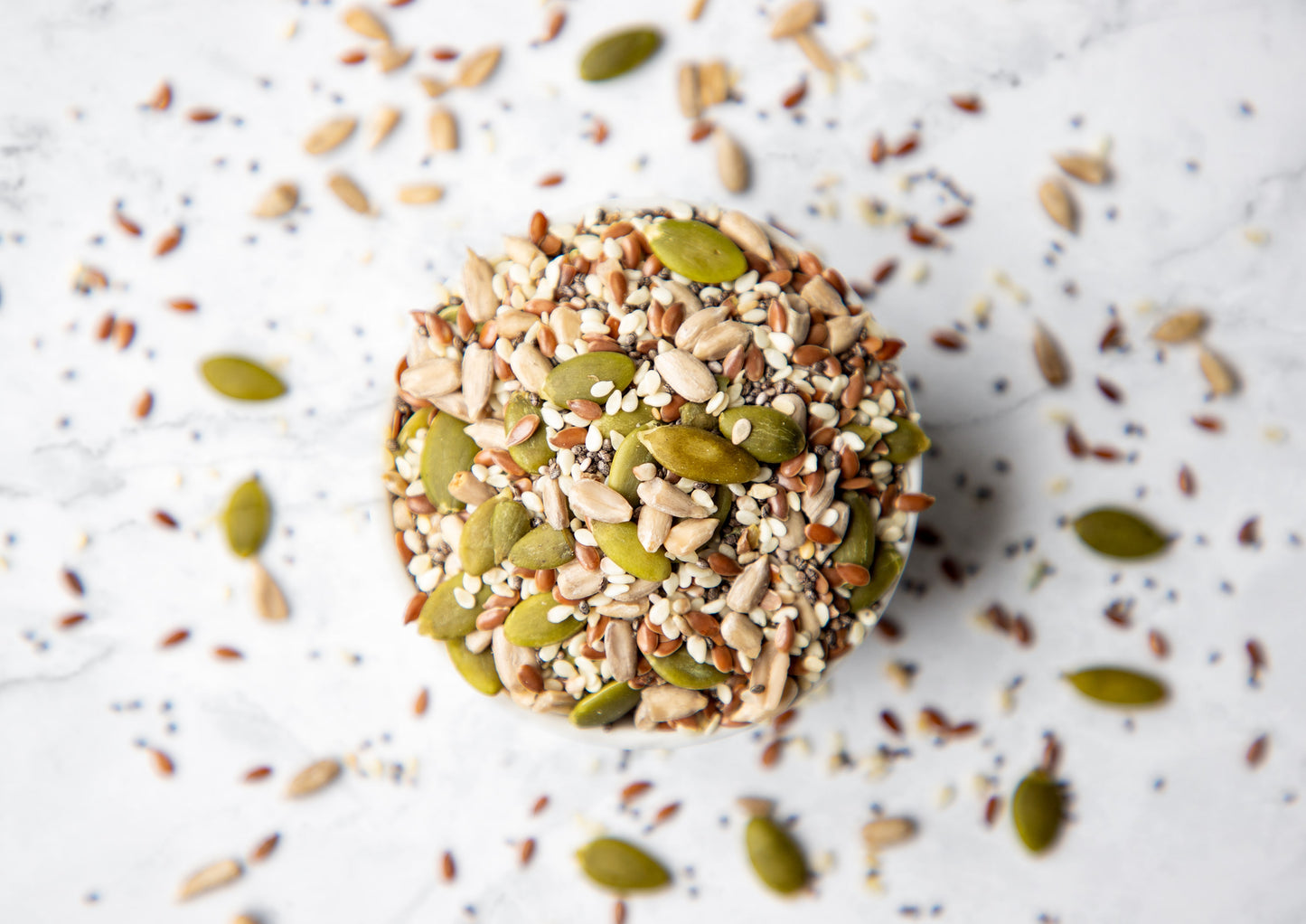 Organic Super 5 Seeds Mix - by Food To Live