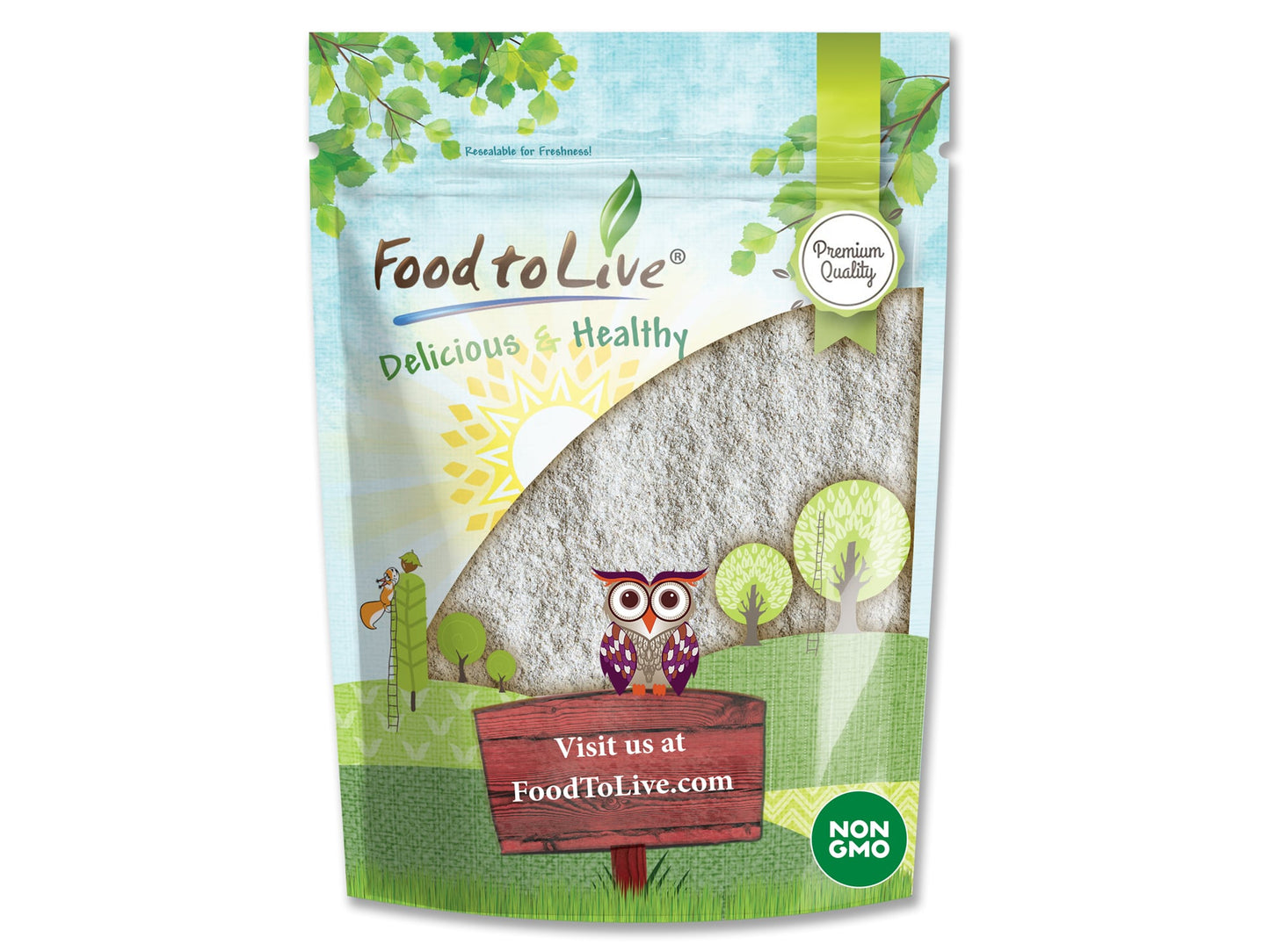 Medium Rye Flour - by Food To Live