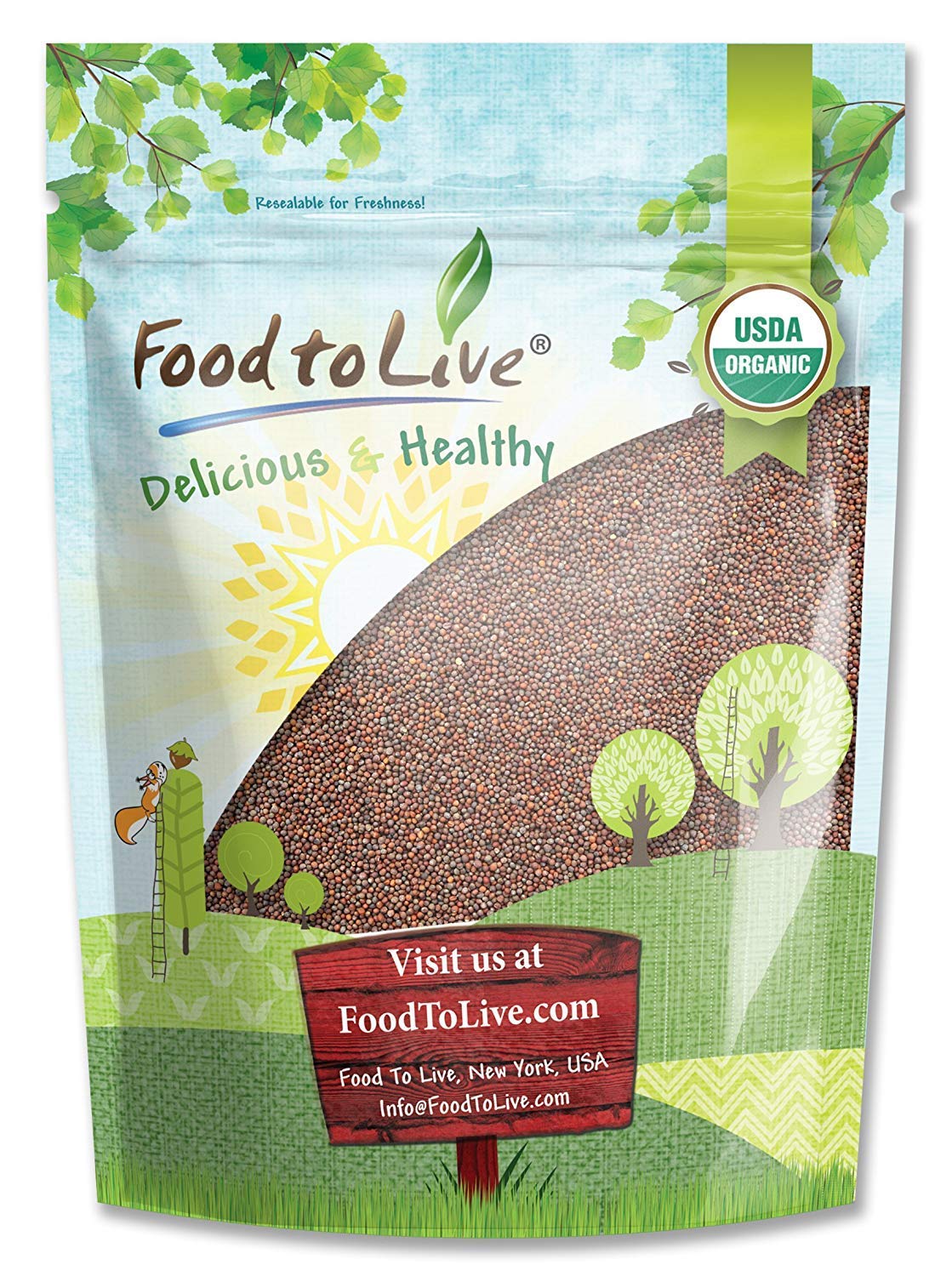 Organic Broccoli Seeds for Sprouting - by Food To Live