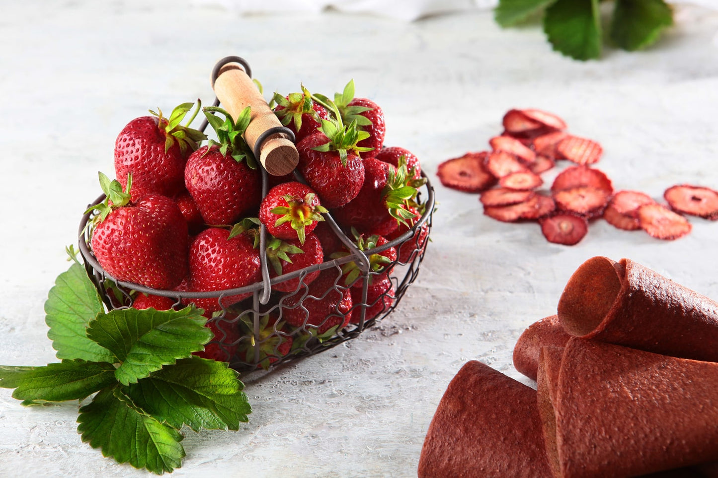Whole Dried Strawberries - by Food To Live