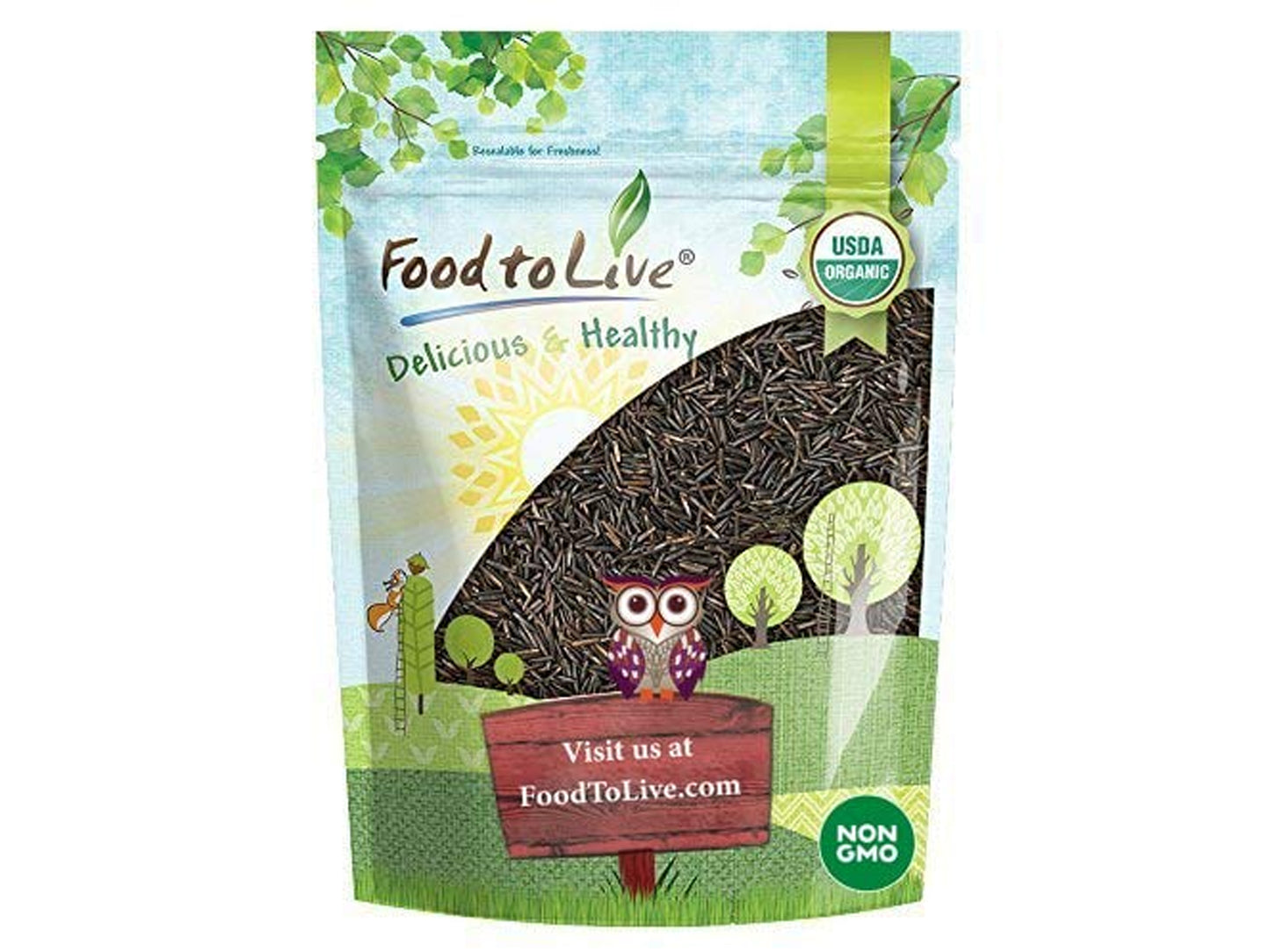 Organic Wild Rice - by Food To Live
