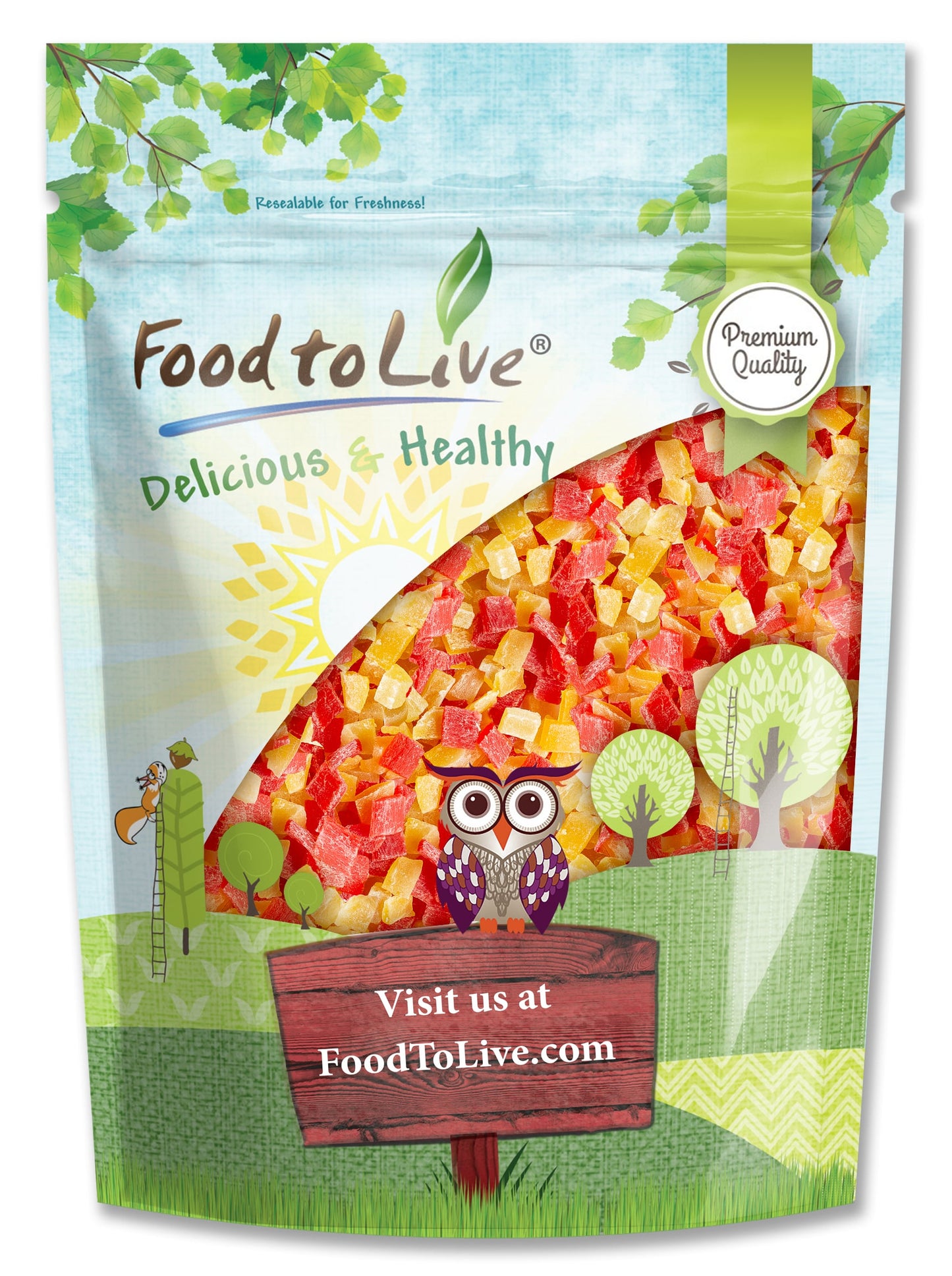 Diced Fruits Mix - by Food To Live