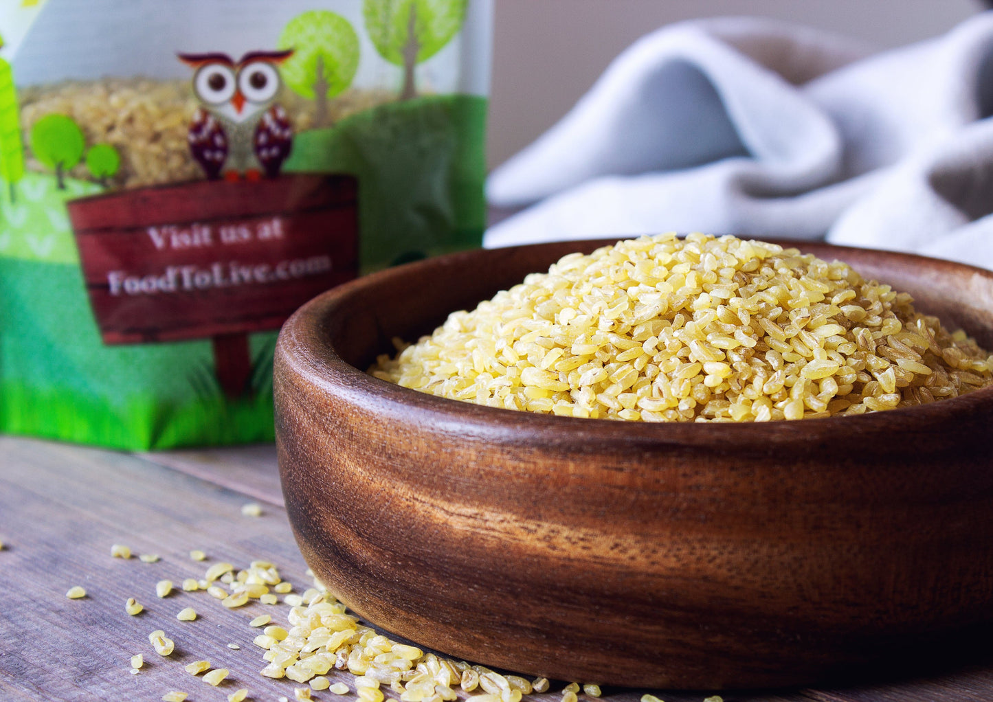 Organic Bulgur Wheat - by Food To Live