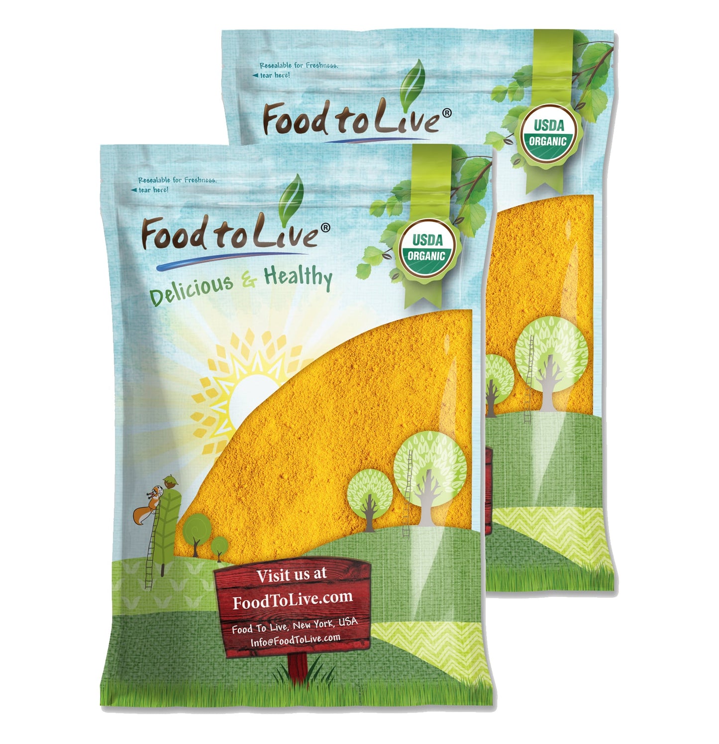 Organic Pumpkin Fruit Powder - by Food To Live