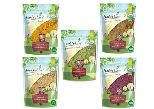 Organic Essential Powders Gift Box - by Food To Live