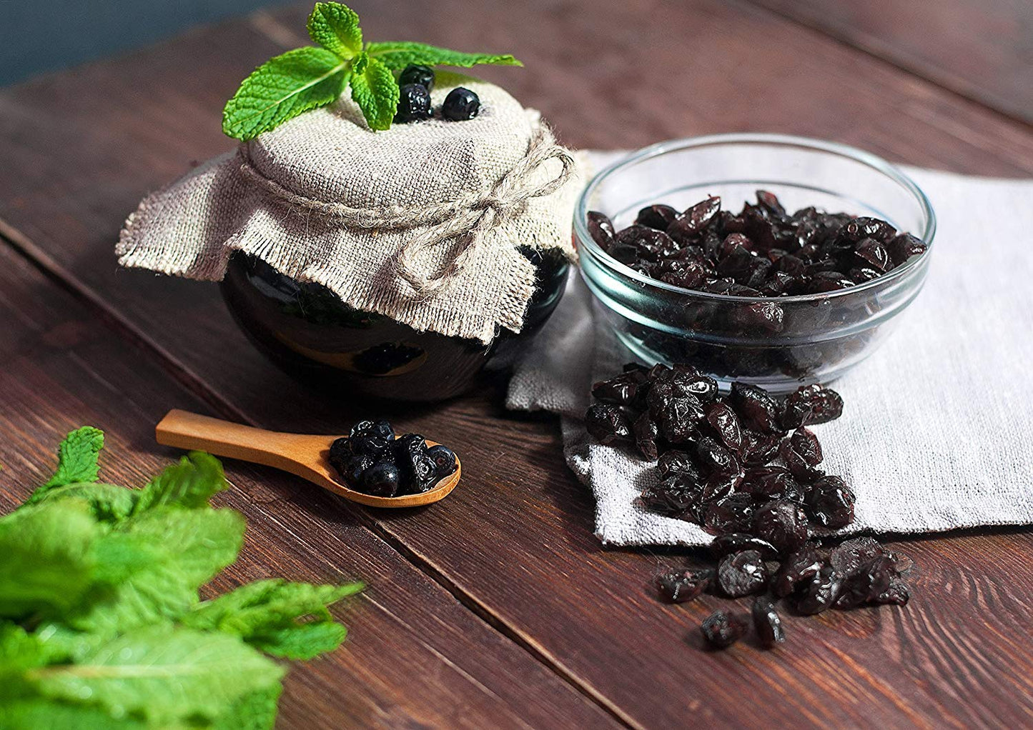 Organic Dried Black Currants - by Food To Live