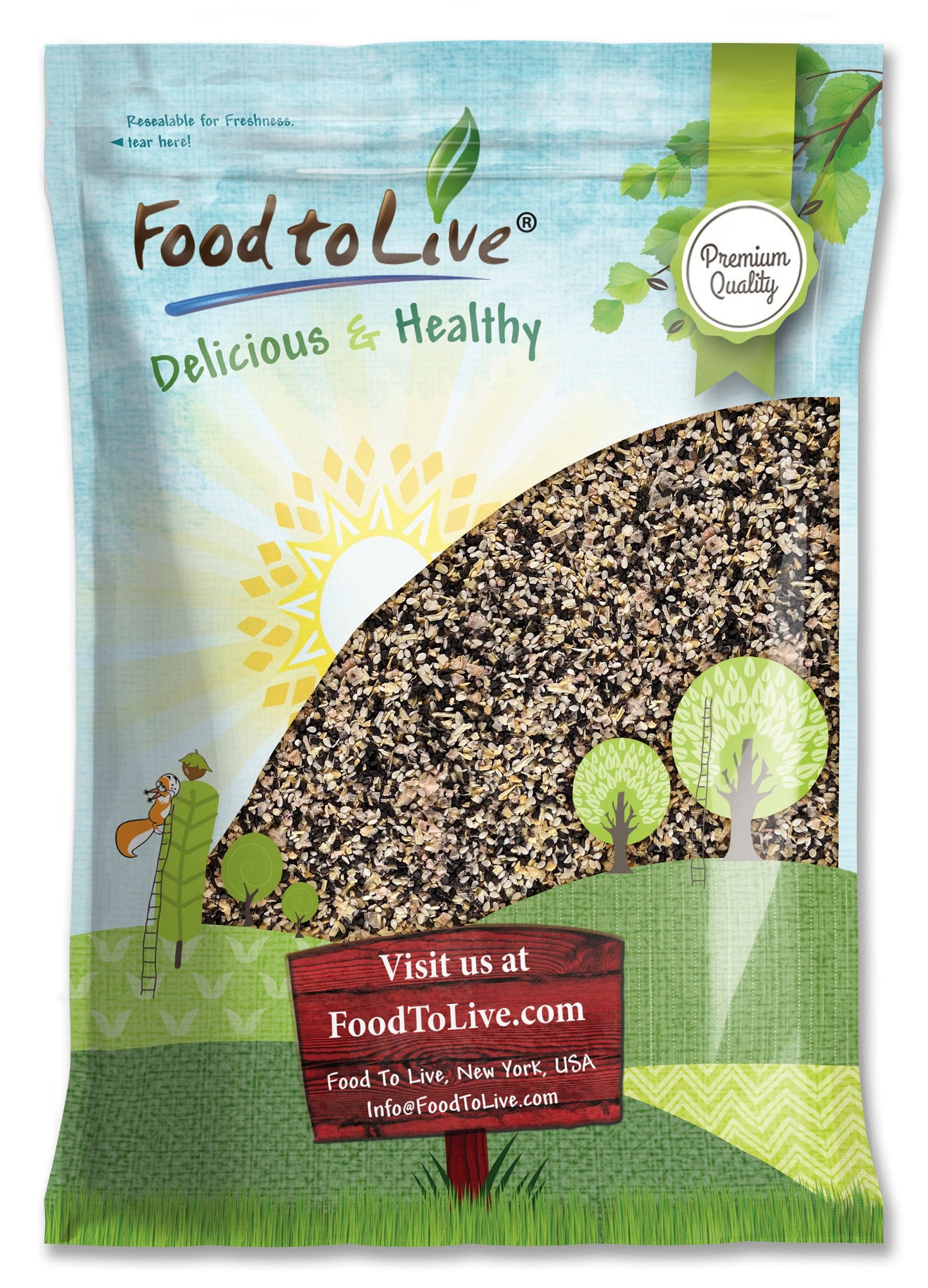 Everything Bagel Seasoning - by Food To Live