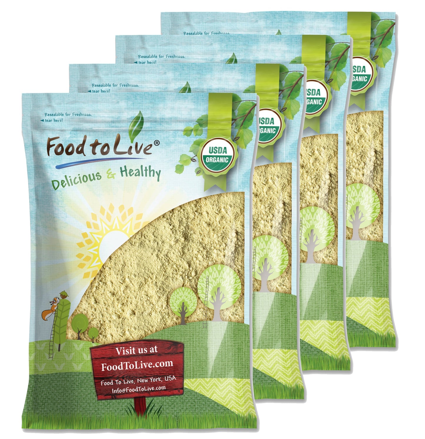 Organic Fenugreek Powder - by Food To Live
